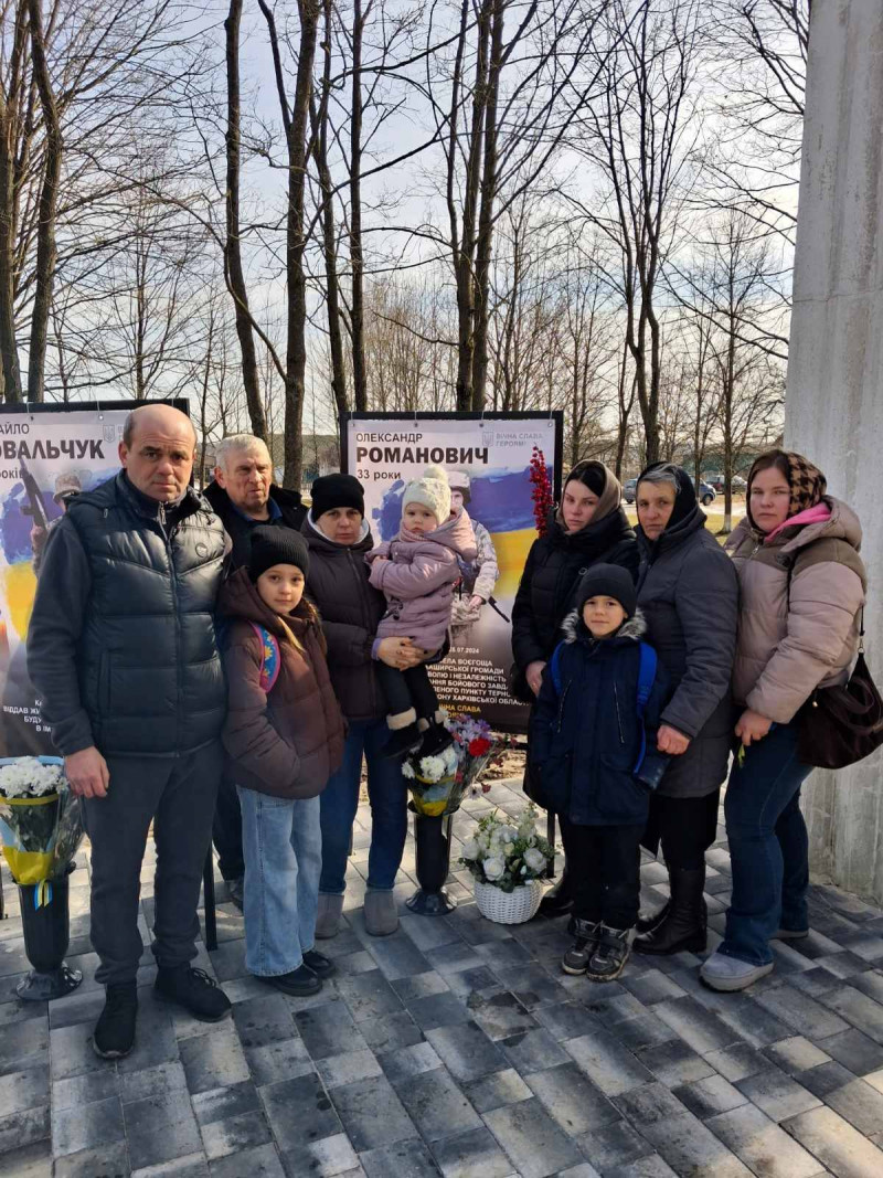 У громаді на Волині на Алеї пам’яті увіковічнили імена захисників України