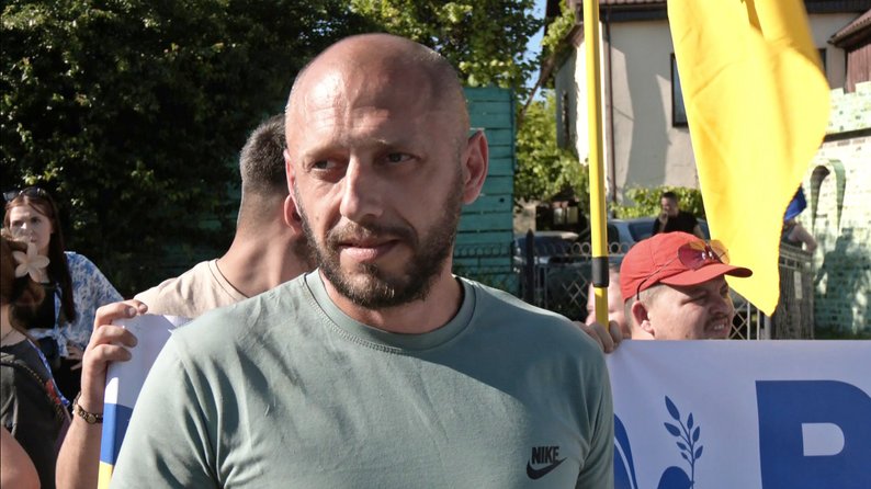 У Луцьку зустріли звільнених з полону бійців 14-ї бригади Валерія Кодню та Івана Баса