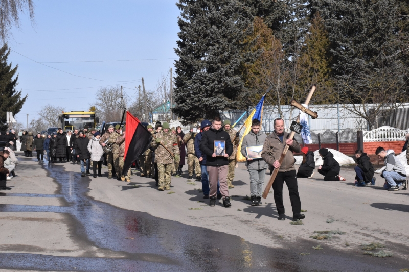 На Волині попрощалися із захисником Вадимом Гускою