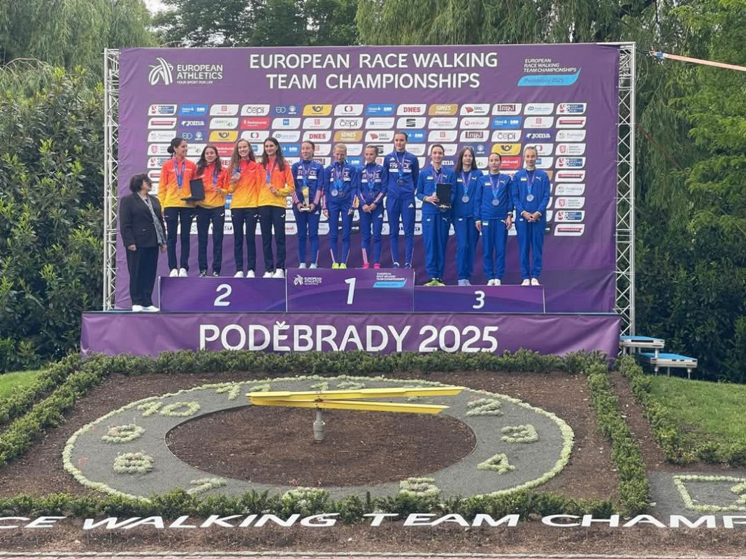 Волинянки здобули бронзу на чемпіонаті Європи зі спортивної ходьби на 20 км