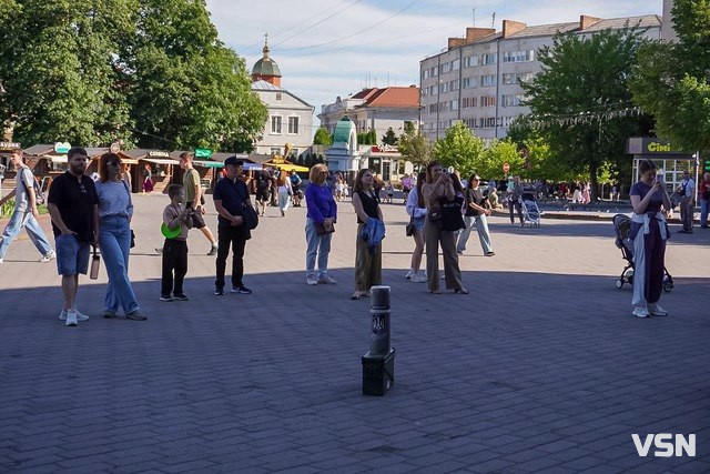 Особливий захід просто неба: у центрі Луцька відбувся концерт військового оркестру