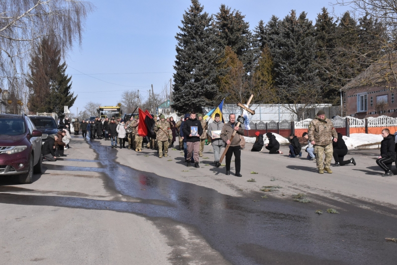 На Волині попрощалися із захисником Вадимом Гускою