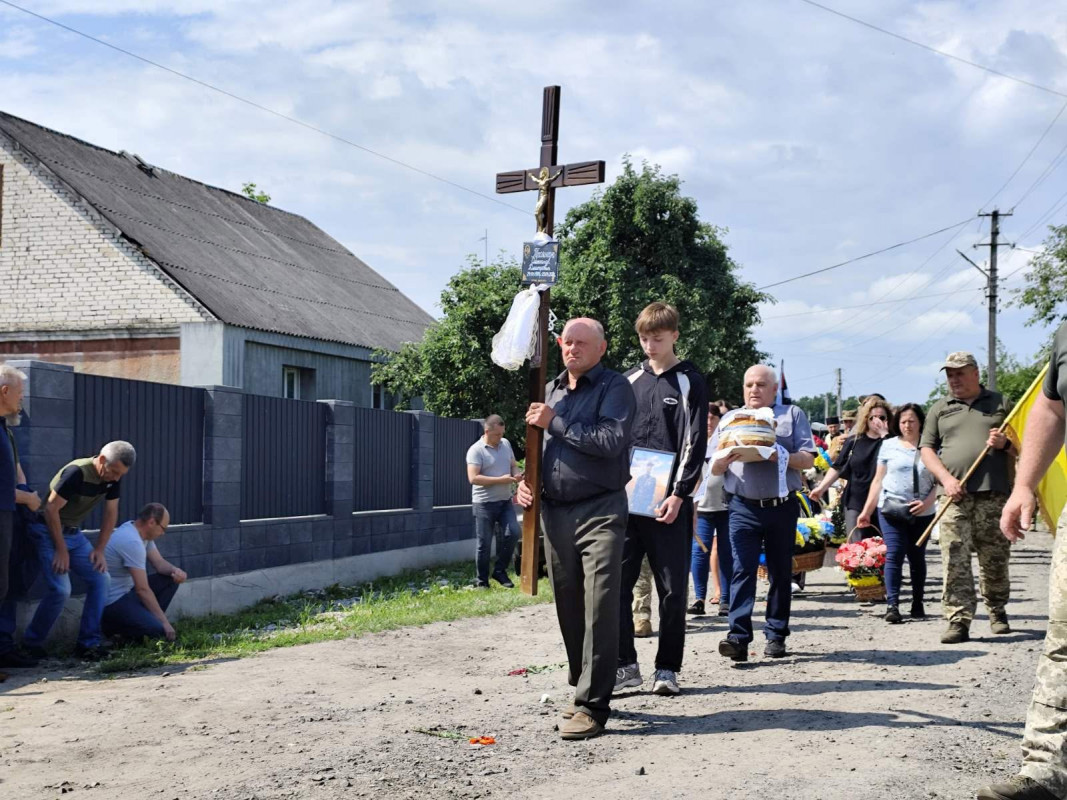 Загинув у квітні 2024 року: на Волині попрощалися із Героєм Олександром Троянчуком