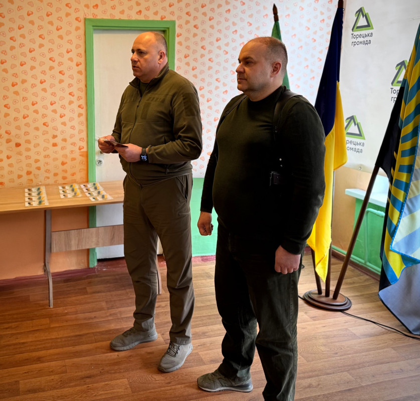 Бійців «Сталевої Сотки» відзначили нагородами за оборону Торецька