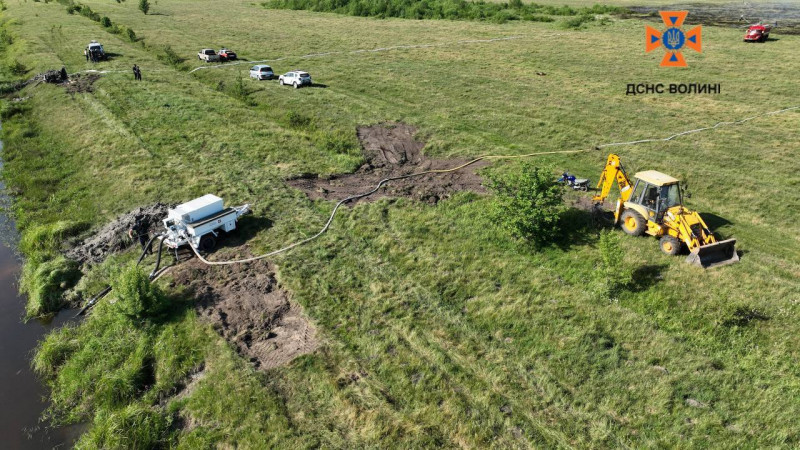 На Волині горіли торф'яники