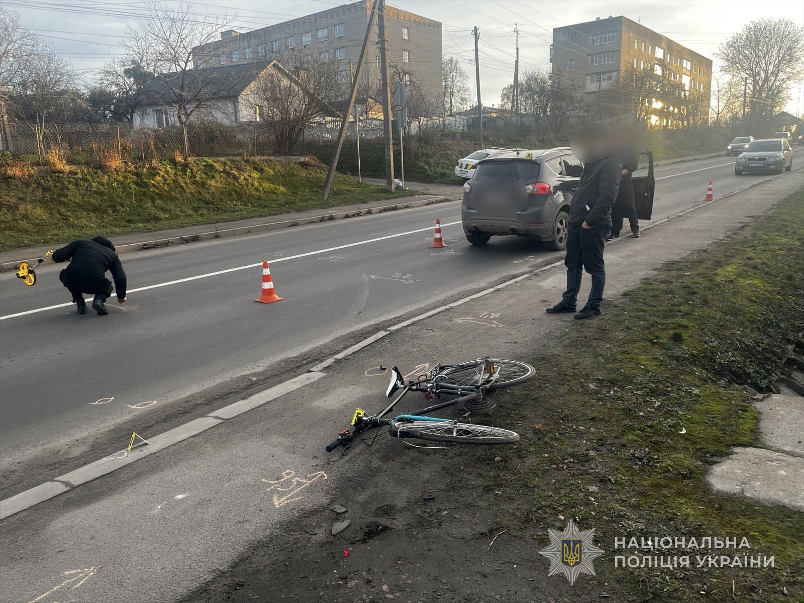 У Луцькому районі водійка наїхала на велосипедиста, він у лікарні