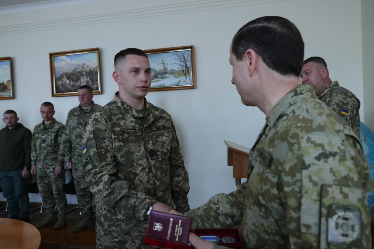 Прикордонники з Волині отримали нагороди за участь у боях на Донеччині та Харківщині