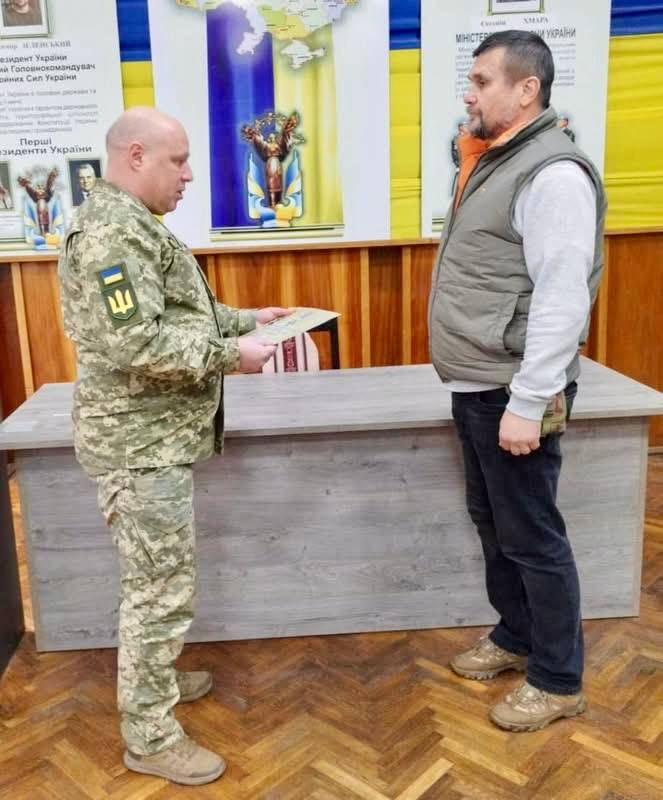 Волинянина нагородили медаллю «Залізний хрест»