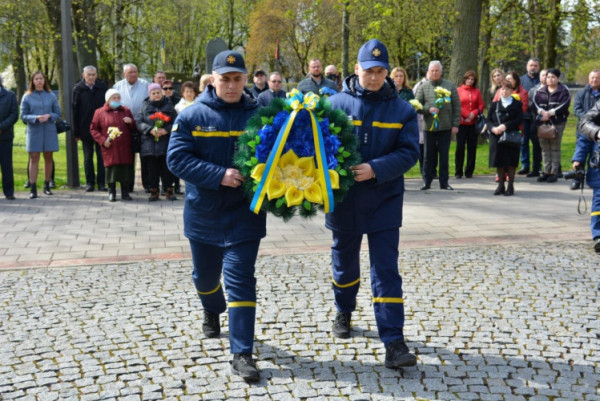 У Луцьку вшанували пам'ять загиблих внаслідок аварії на ЧАЕС