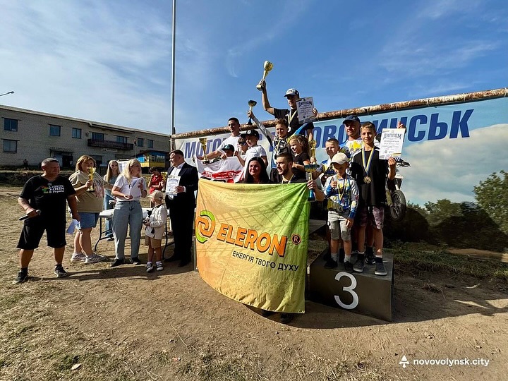 На Волині відбувся II етап Чемпіонату України з мотокросу: переможці та результати