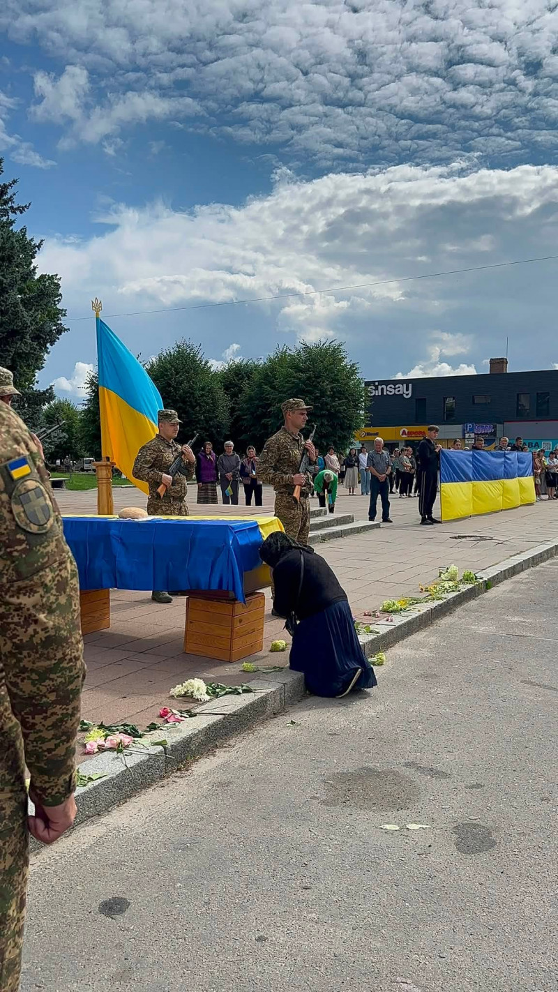 На Волині попрощалися з Героєм Сергієм Григілем