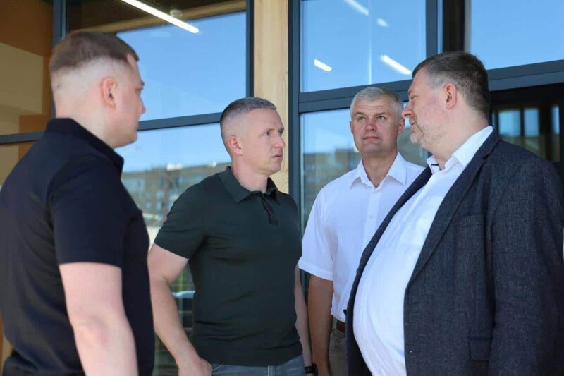 У Луцьку готують до відкриття Державний ветеранський простір: Олександр Корнієнко оглянув готовність центру