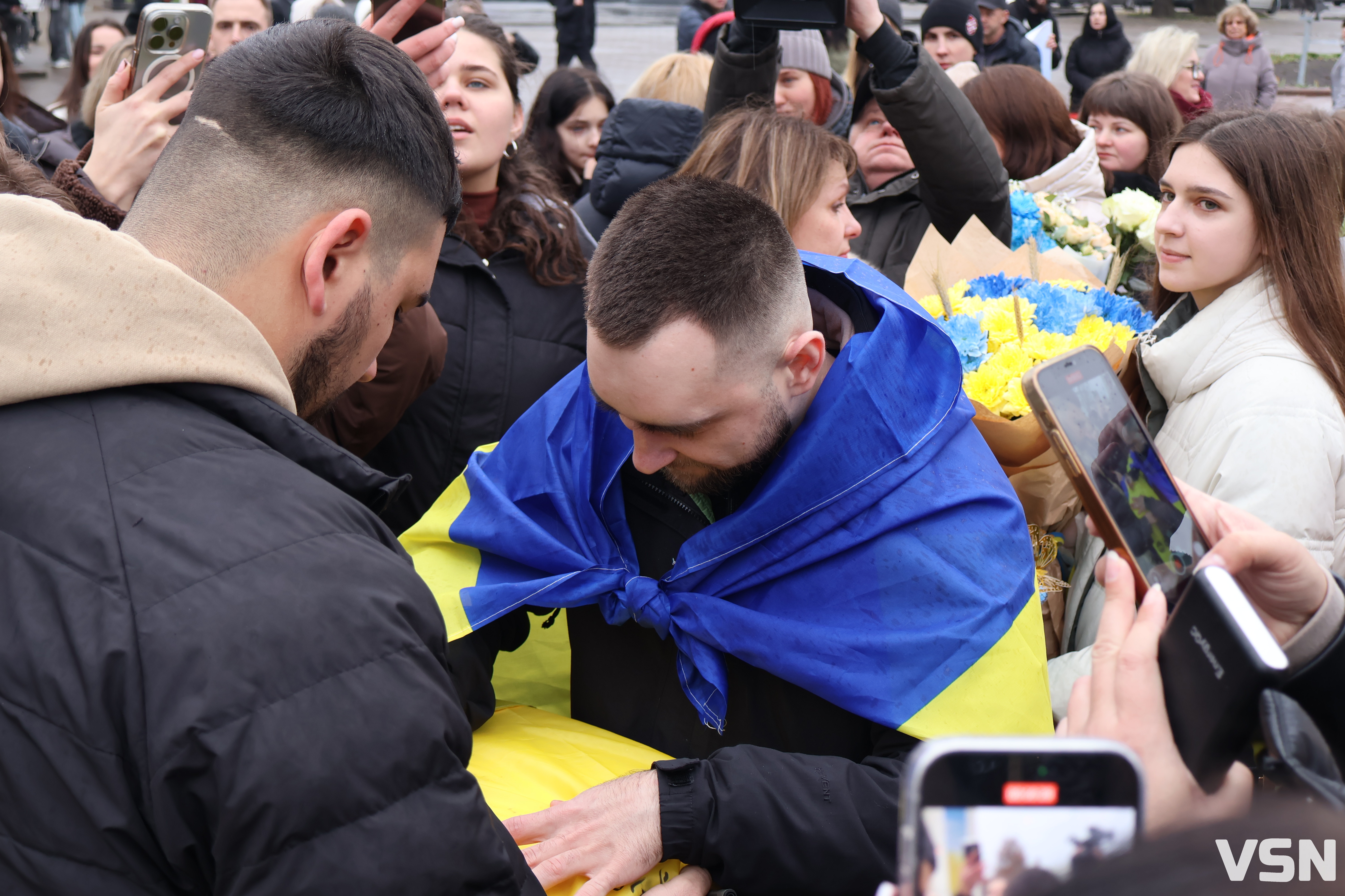 1270 днів полону: у Луцьку зустріли захисника Владислава Григорчука