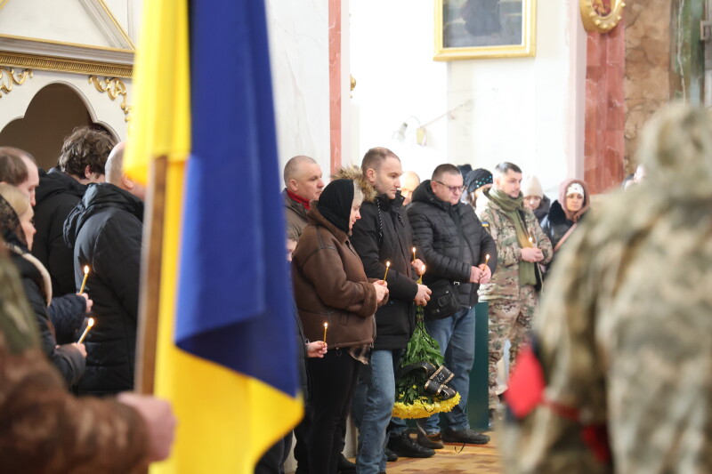 У Луцьку попрощалися із захисником Віктором Смоляром