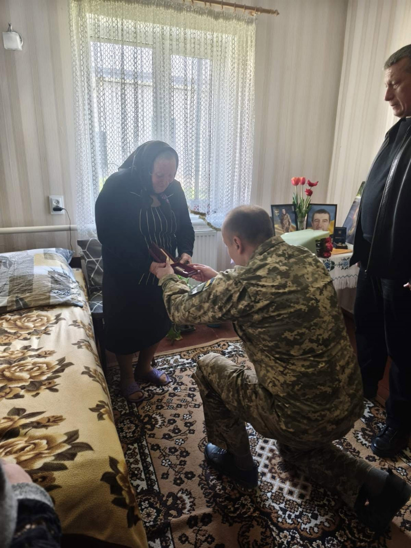 Героя з Волині Валерія Корсака посмертно відзначили державною нагородою