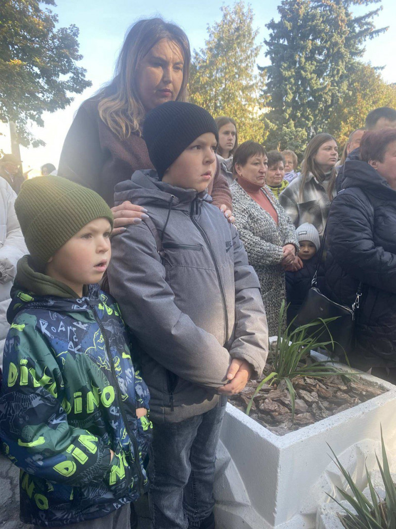 У Володимирі відкрили «Дошку Надії» на честь полонених і зниклих безвісти захисників громади