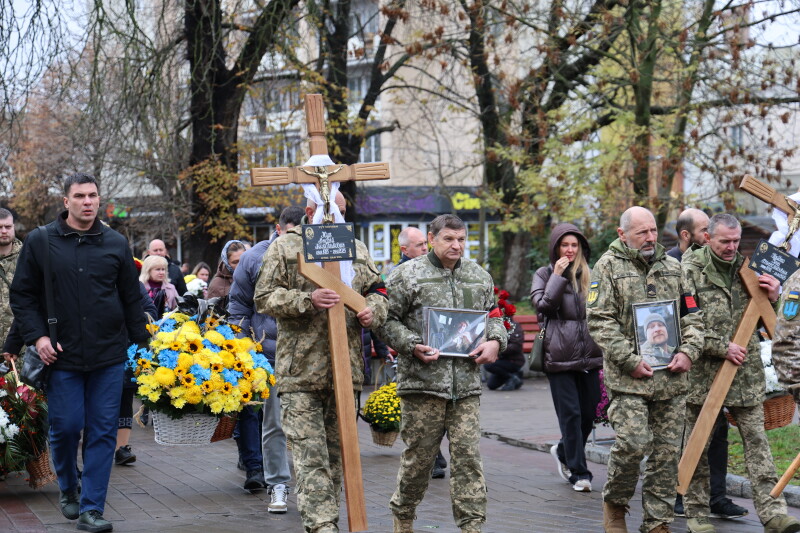 У Луцьку попрощалися з Героями Ігорем Грабком та Андрієм Жуком