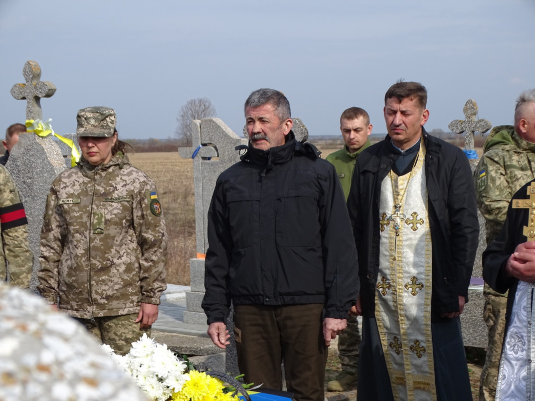 Ворожий дрон обірвав життя: на Волині попрощалися з Героєм Сергієм Панасюком