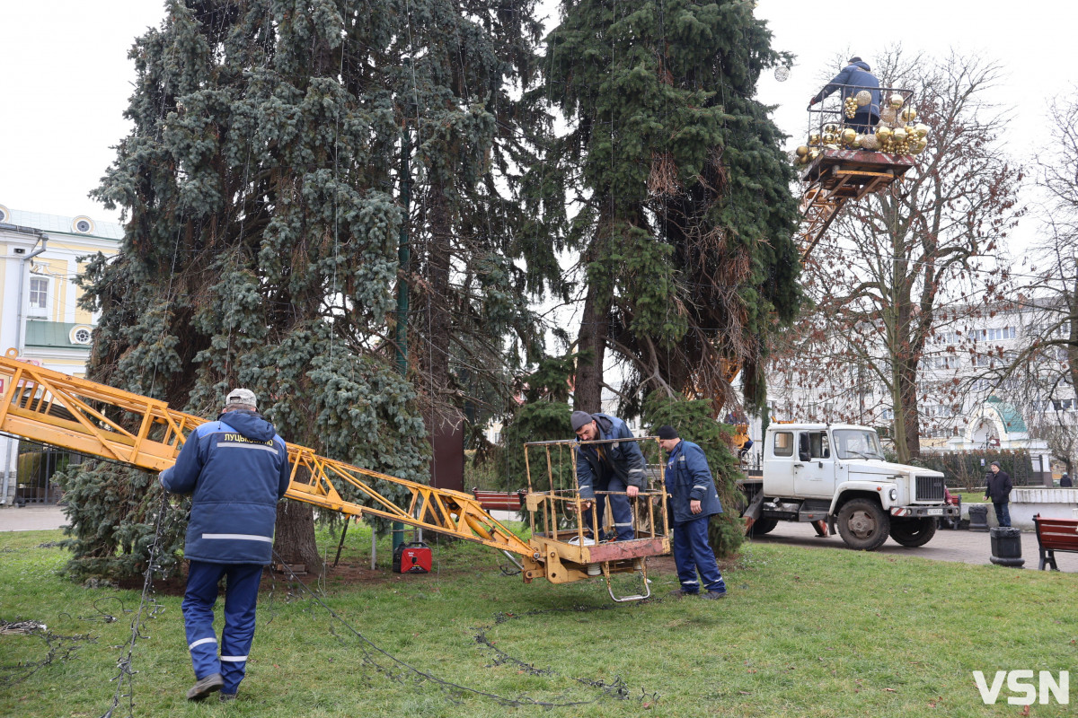 Луцьк в очікуванні свята: ялинки прикрашені, місто готується до Різдва