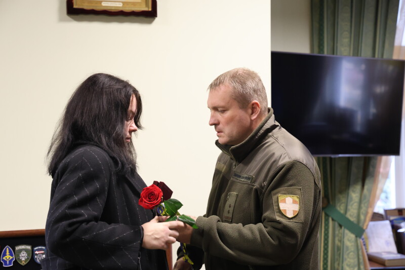 У Луцьку вручили державні нагороди рідним загиблих Героїв