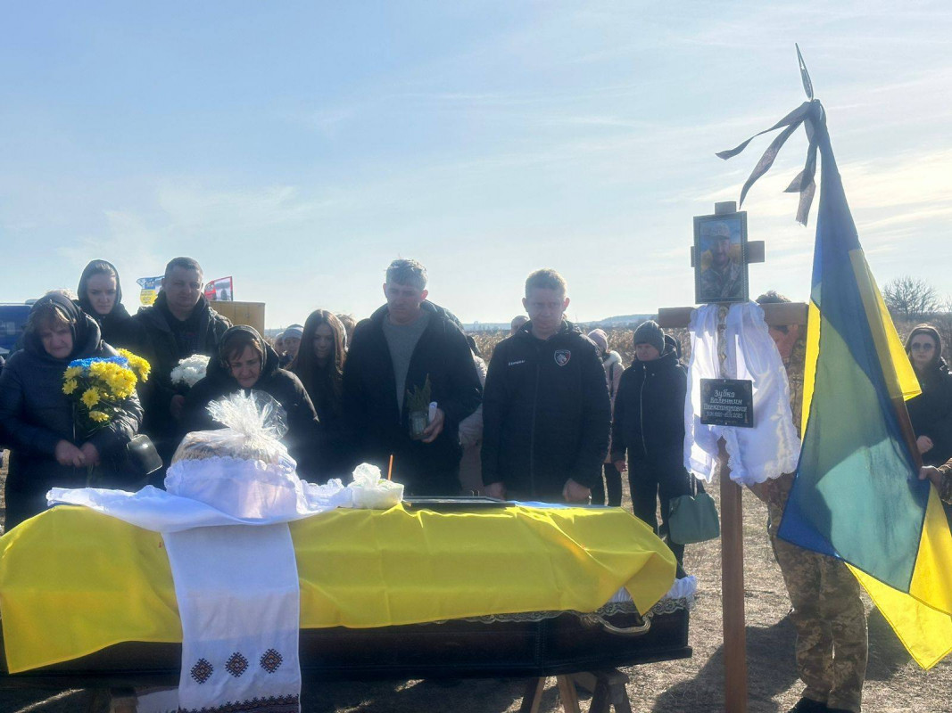 Життя обірвалося в січні 2025 року: на Волині попрощалися із загиблим воїном Валентином Зубком