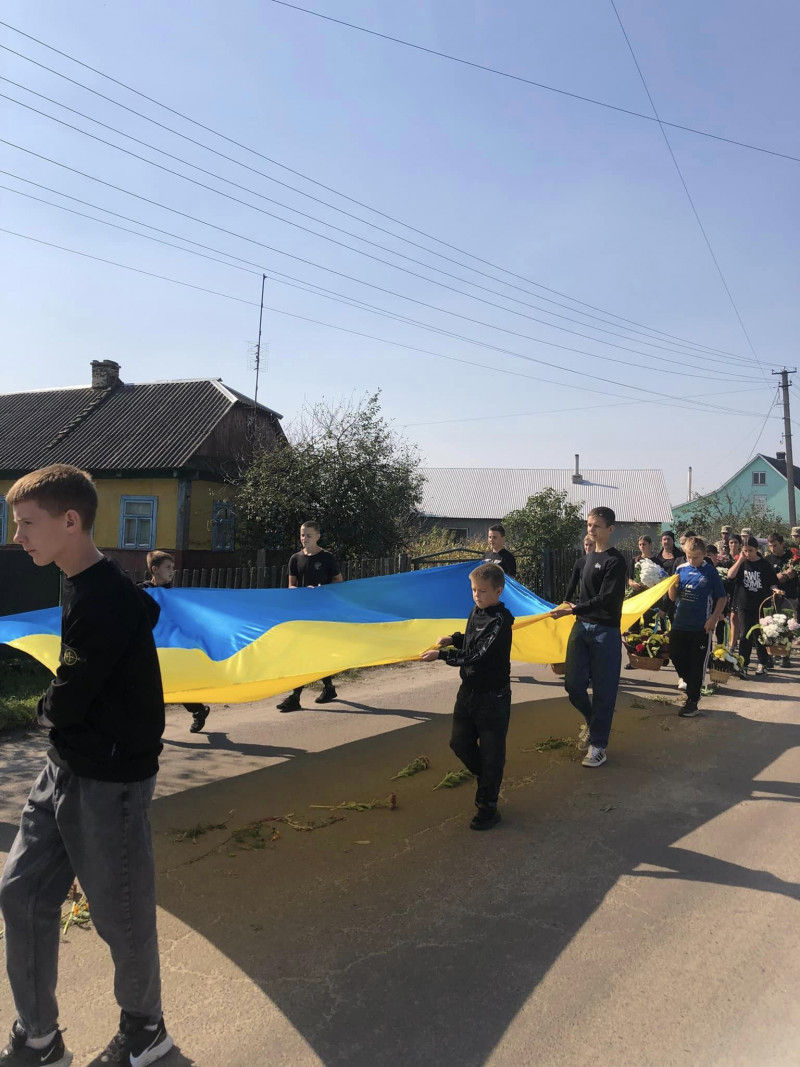 Надія не виправдалась: на Волині попрощались із Героєм Сергієм Абрамчуком, який вважався зниклим безвісти