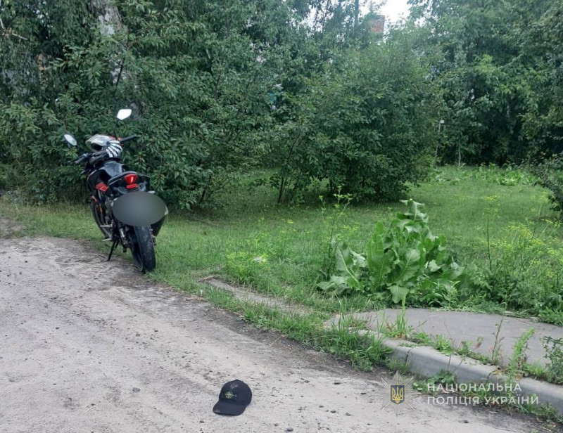 За добу на Волині шестеро мотоциклістів потрапили в ДТП – травмувалося п’ятеро дітей