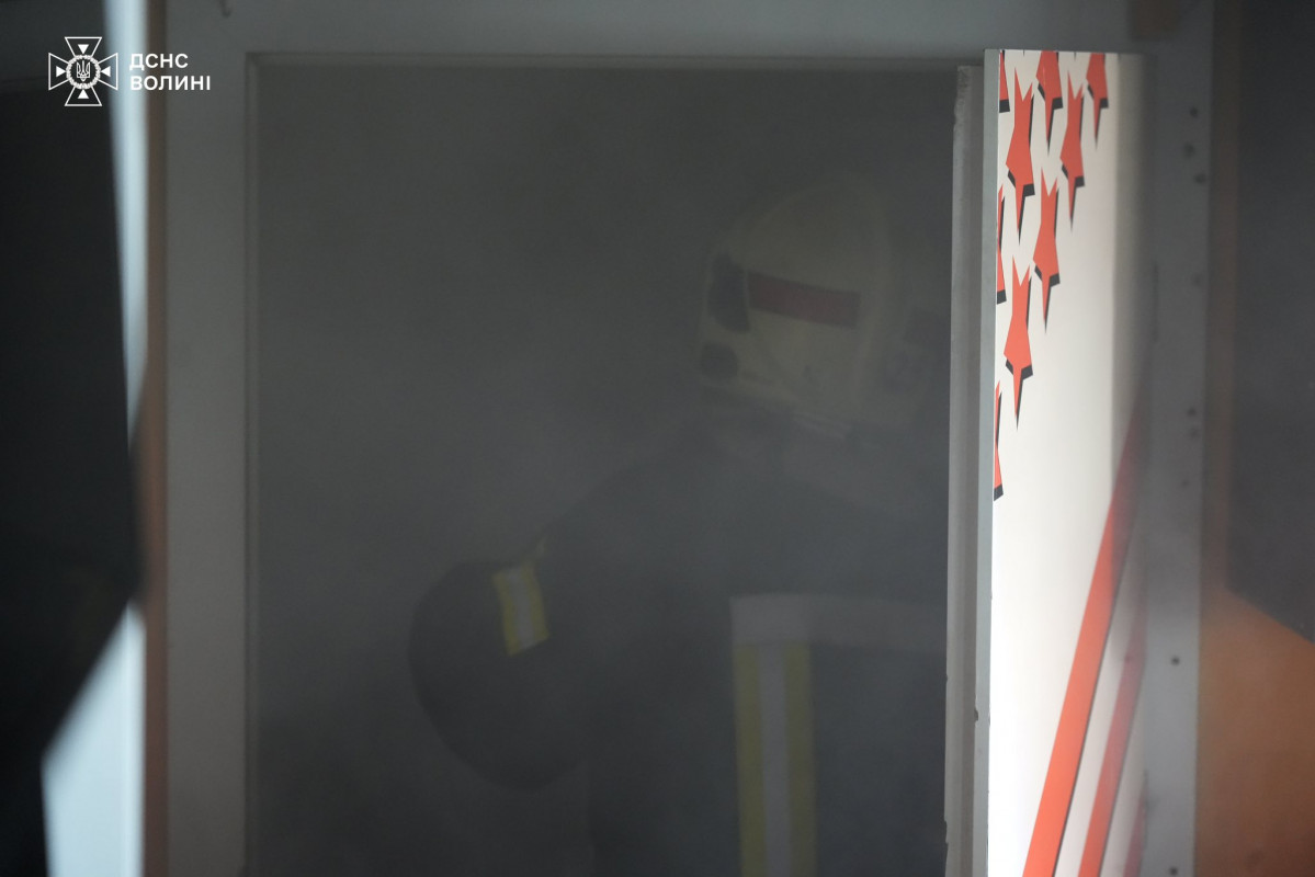 Деталі задимлення у РЦ «Промінь» у Луцьку: що стало причиною. Фото