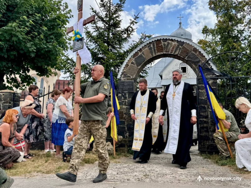 На Волині поховали Героя Олександра Кузнєцова, який загинув у травні 2025 року