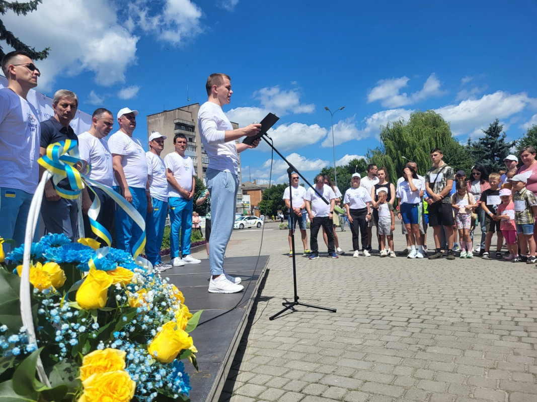 У місті на Волині відбувся забіг у памʼять про загиблих воїнів України