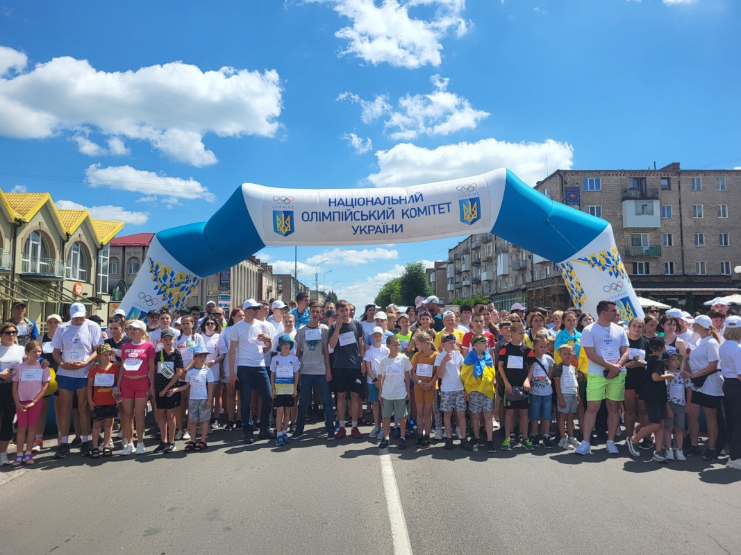 У місті на Волині відбувся забіг у памʼять про загиблих воїнів України