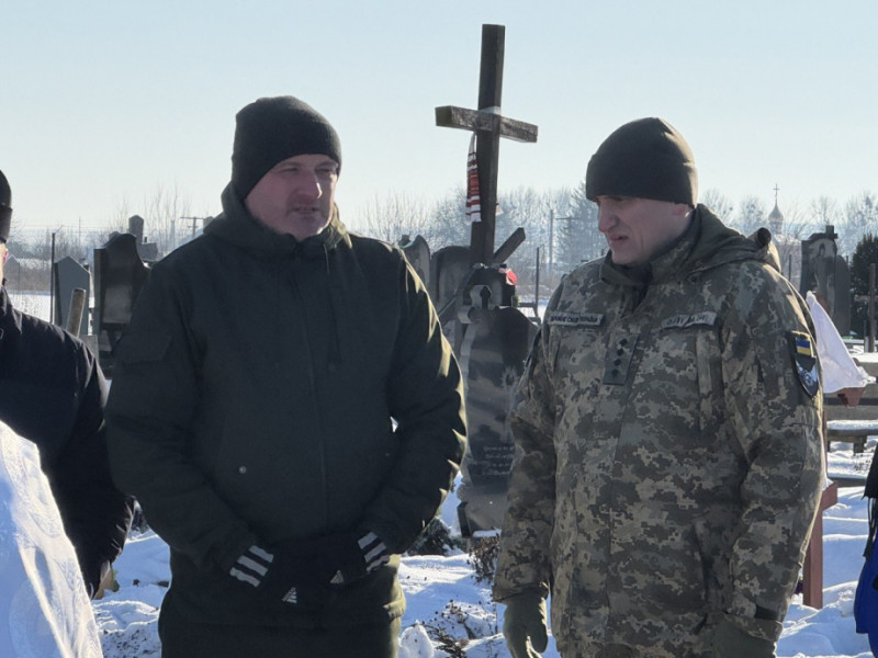 На Волині попрощалися із захисником Володимиром Кухаруком