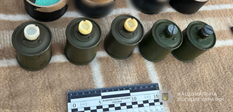 Зброя та міни: у Луцьку затримали 48-річного чоловіка з арсеналом у гаражі