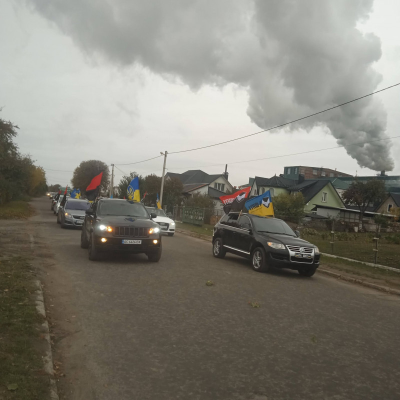 На Волині провели в останню дорогу захисника України Василя Довбая
