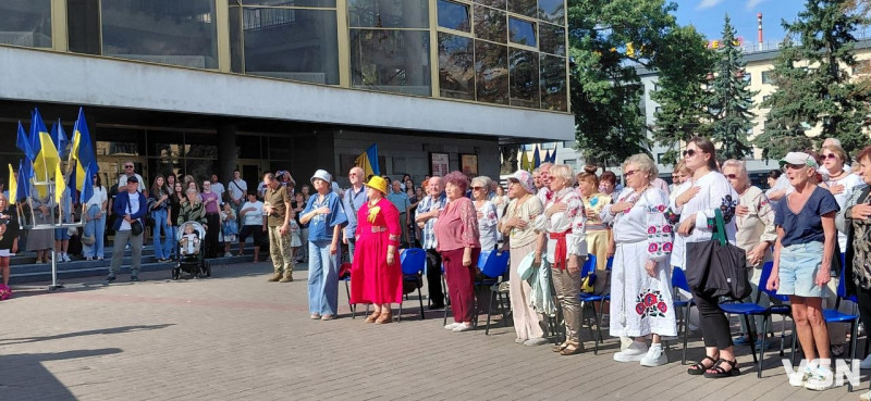 У Луцьку до Дня Незалежності відбувся концерт «З Україною в серці»