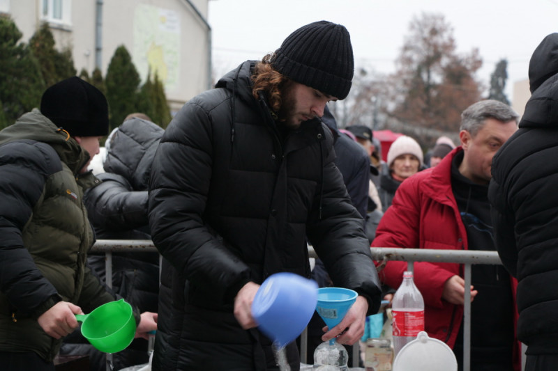 Освячення води та святкові Відправи: як в Луцьку вперше відзначають Водохреща за новим календарем
