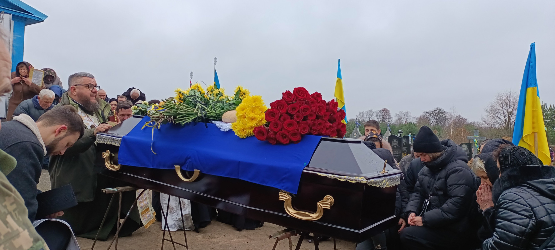 Майже півтора року тривоги та надії змінила гірка правда: на Волині попрощалися з Героєм Вадимом Гризіним