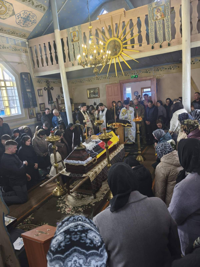 Загинув у грудні 2022 року: на Волині попрощалися із захисником Віктором Михальчуком