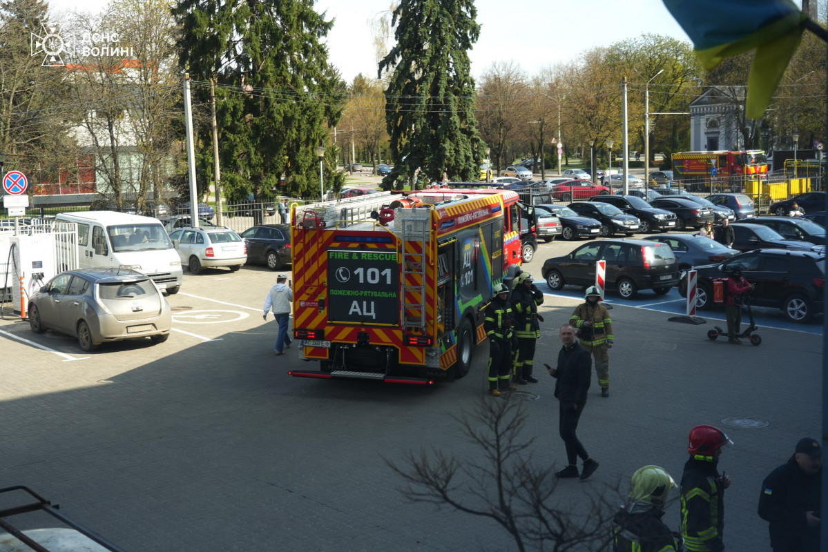 Деталі задимлення у РЦ «Промінь» у Луцьку: що стало причиною. Фото