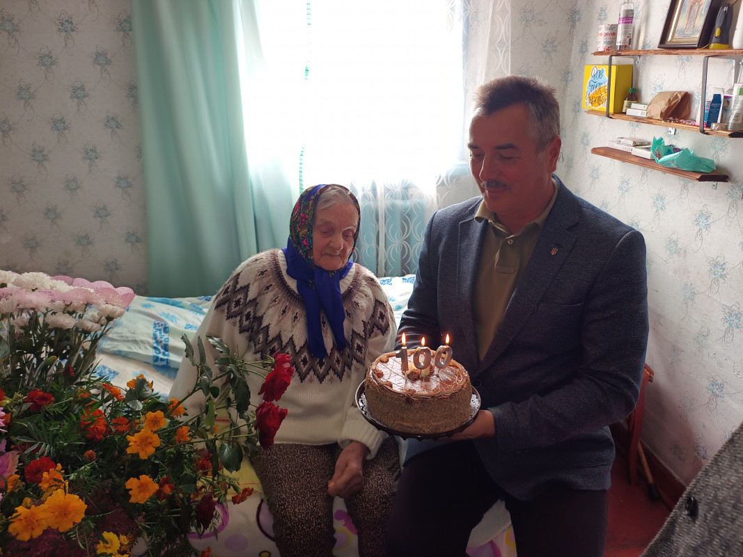 Волинянка відзначила 100-річний ювілей