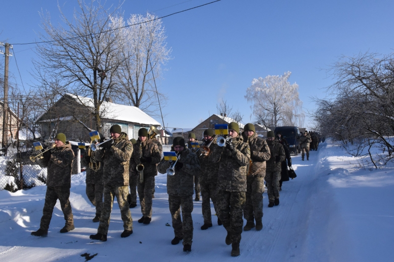 Життя обірвалося в ДТП: на Волині попрощалися із захисником Віталієм Михальчуком