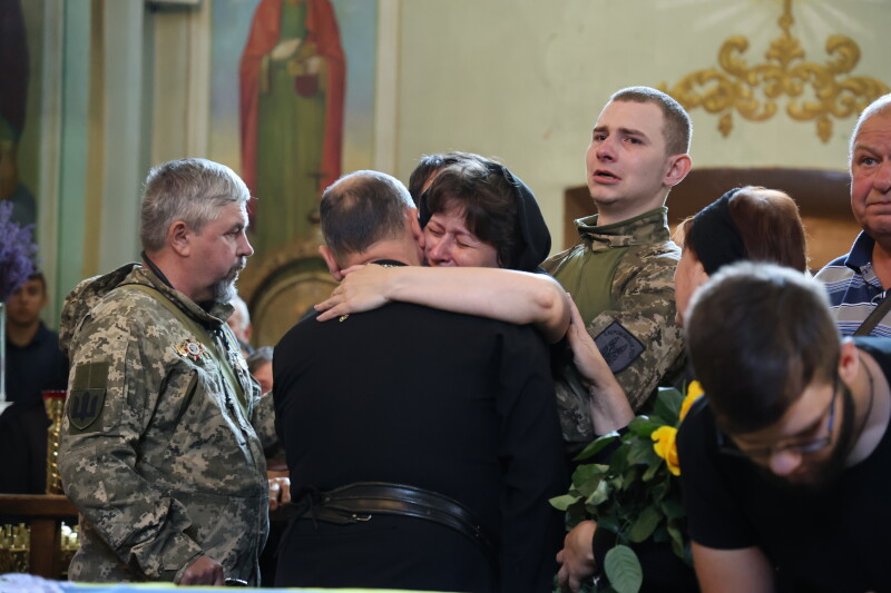 Навіки 51: на Волині попрощались з Героєм Олександром Голотюком
