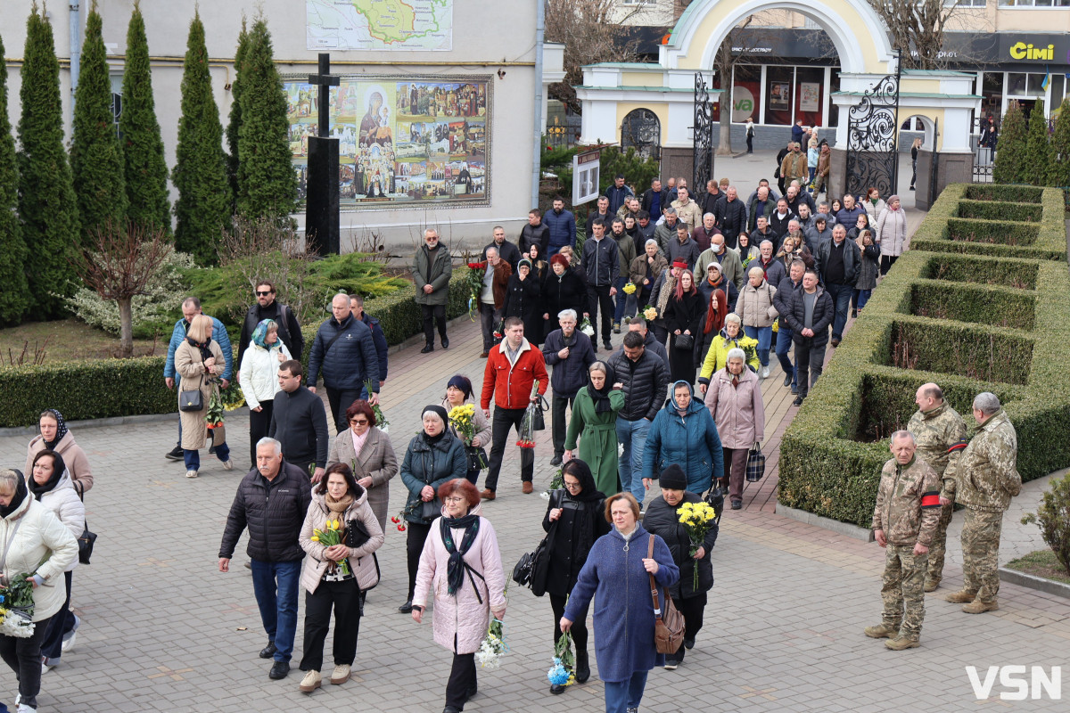 Навіки 45: у Луцьку попрощалися з Героєм Дмитром Гуцаленком