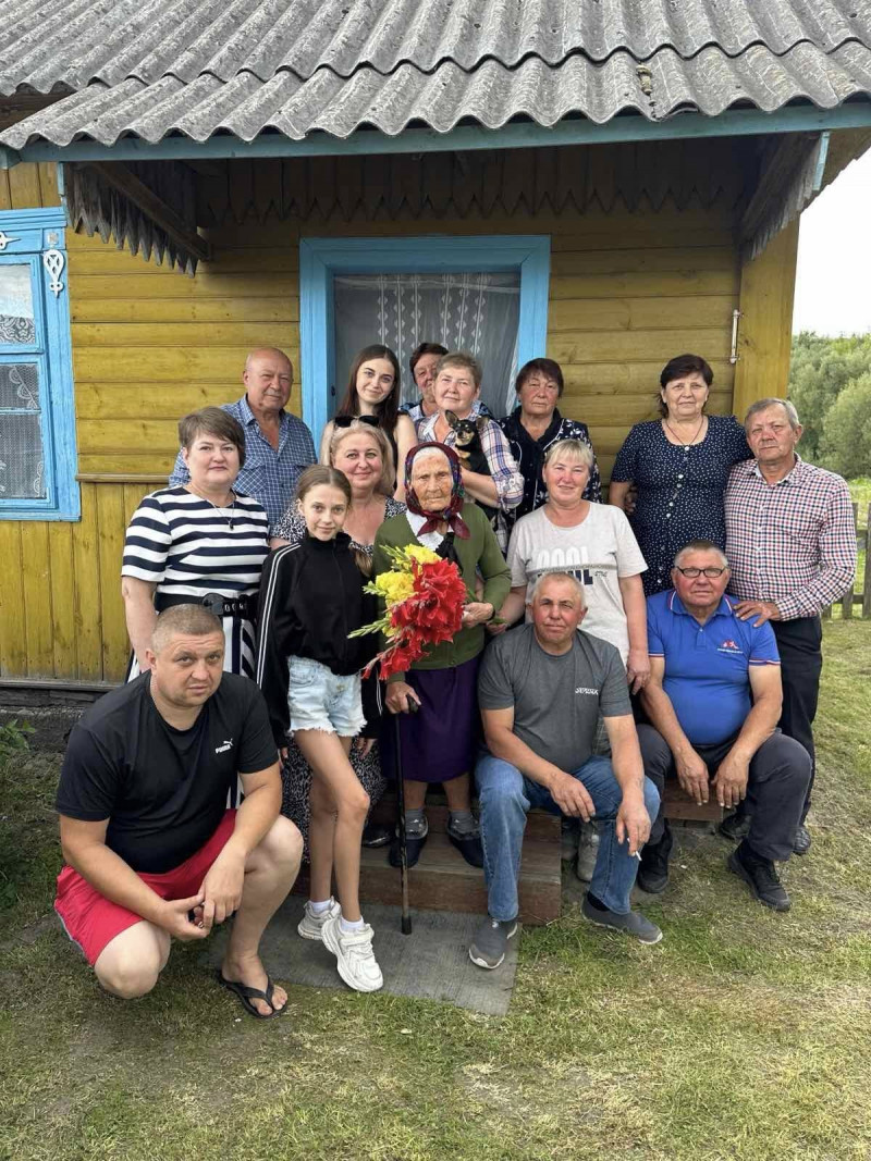 Життя було нелегким: волинянка відзначила 90-річчя