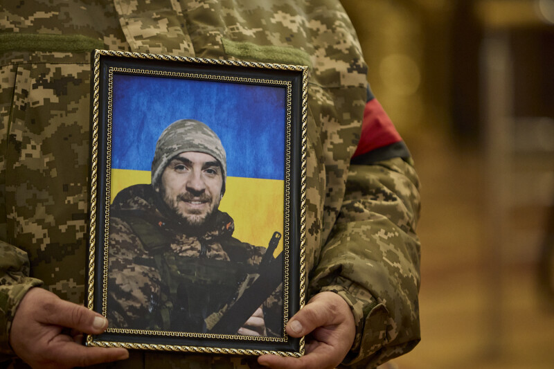 У Луцьку провели в останню путь Героїв Андрія Міщука та Андрія Смалюка