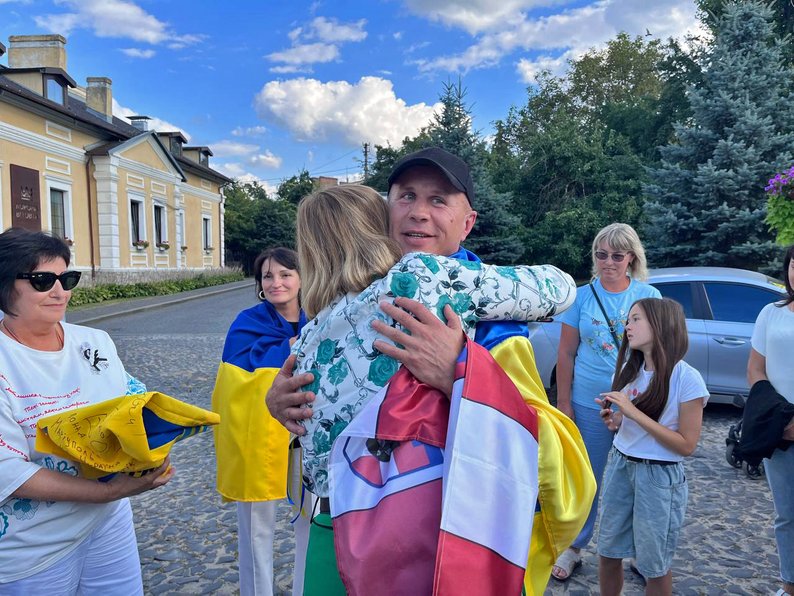 Понад 2 роки у російському полоні: у Луцьку зустріли захисника Володимира Киндюка