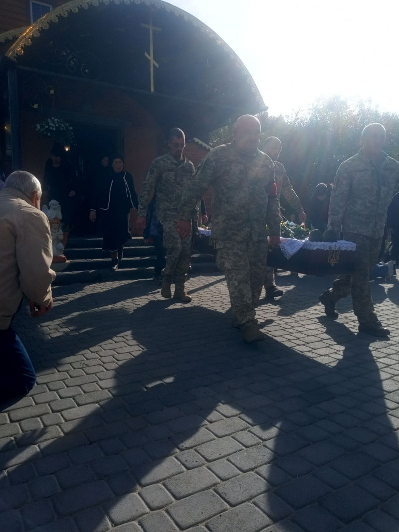 Трагічний день: на Волині попрощались із Героєм Володимиром Бельзюком