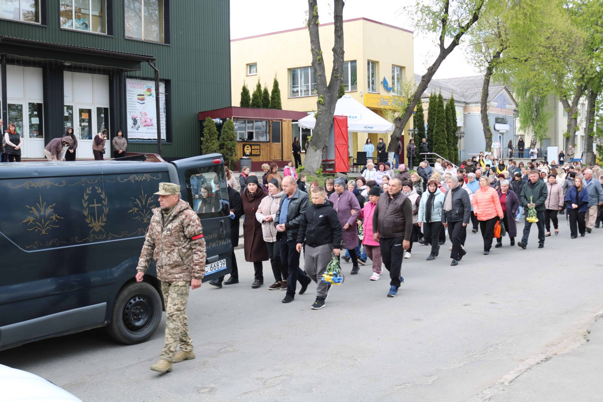 На Волині попрощалися із захисником Миколою Гундеричем