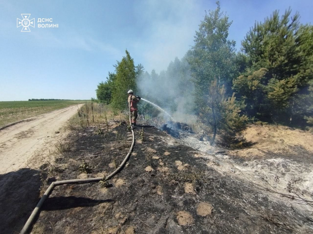 На Волині за добу через людську необережність трапилося сім пожеж