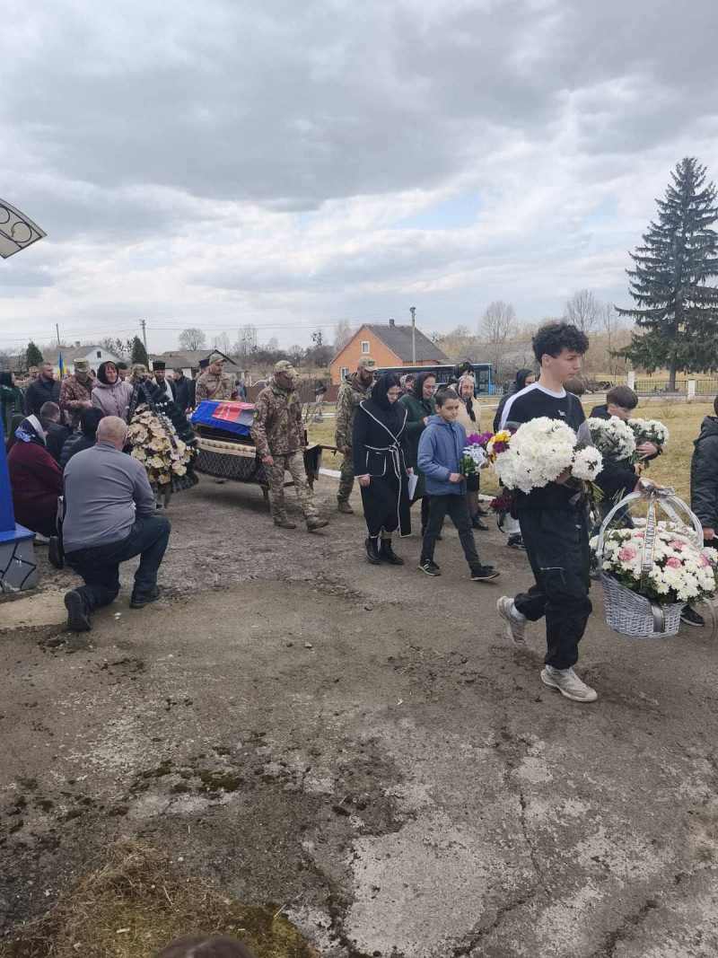 Загинув у грудні 2022 року: на Волині попрощалися із захисником Віктором Михальчуком